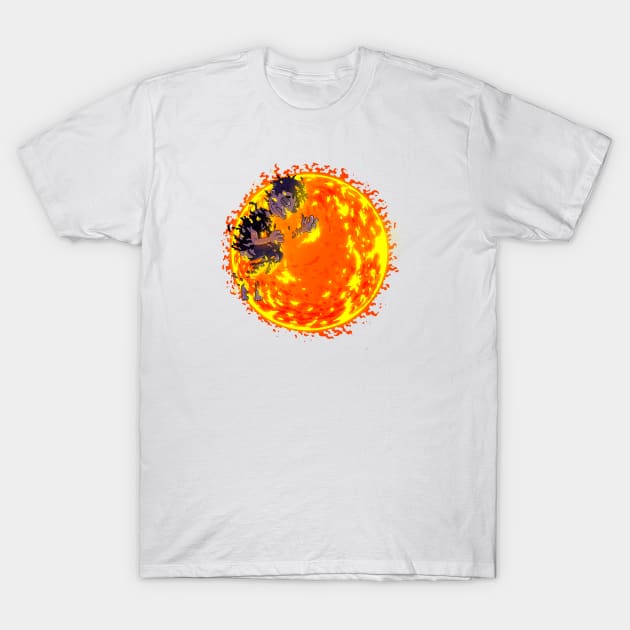 The Sun T-Shirt by elchicosinpan